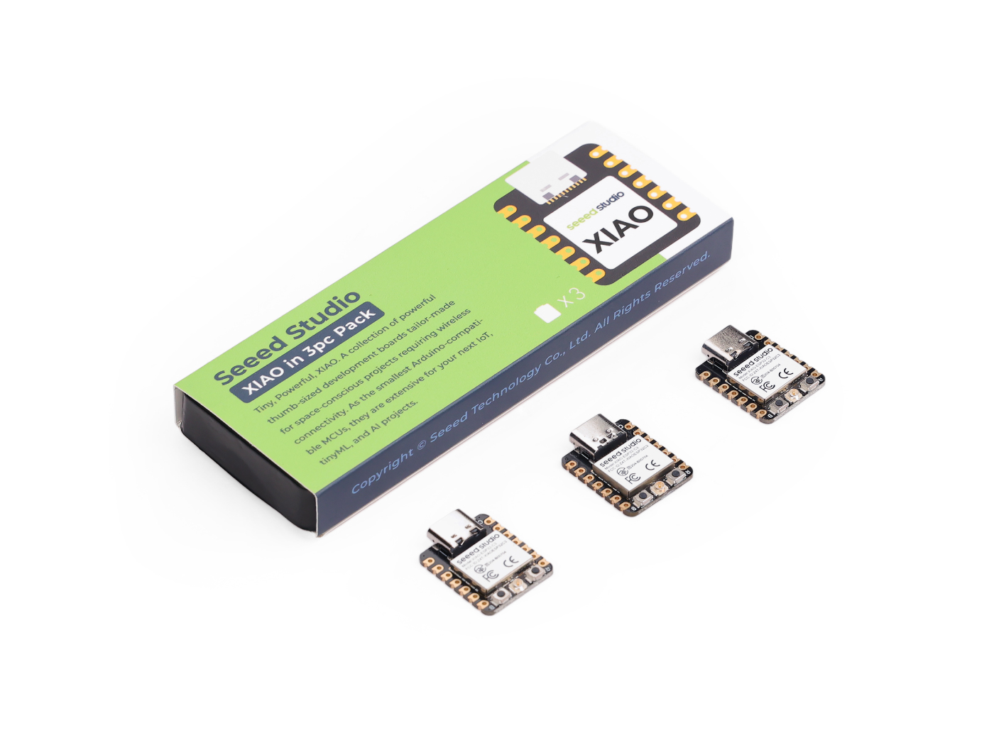 Smart Home Arduino - แพ็ค 3 ชิ้น XIAO ESP32C3 มินิบอร์ดพัฒนา