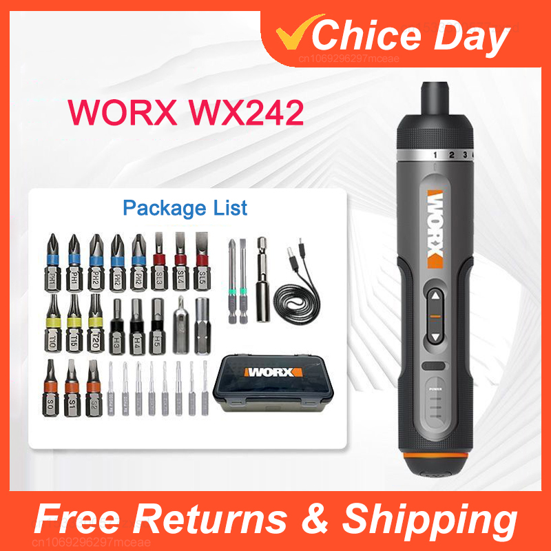 Smart Home Micro Bit - ชุดไขควงไฟฟ้า Worx 4V Mini รุ่น WX242