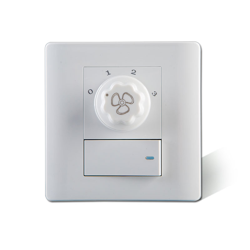 Smart Home Ventilation System - สวิตช์ไฟติดผนังควบคุมด้วยพัดลมเพดานสวิตช์ความเร็ว3ระดับสวิตช์ควบคุมความเร็วอุปกรณ์สมาร์ทโฮมชีวิตอัจฉริยะ สวิทซ์รีโมท สวิตช์ ปุ่มกด สลับแหล่งจ่าย เต้ารับปลั๊กไฟ