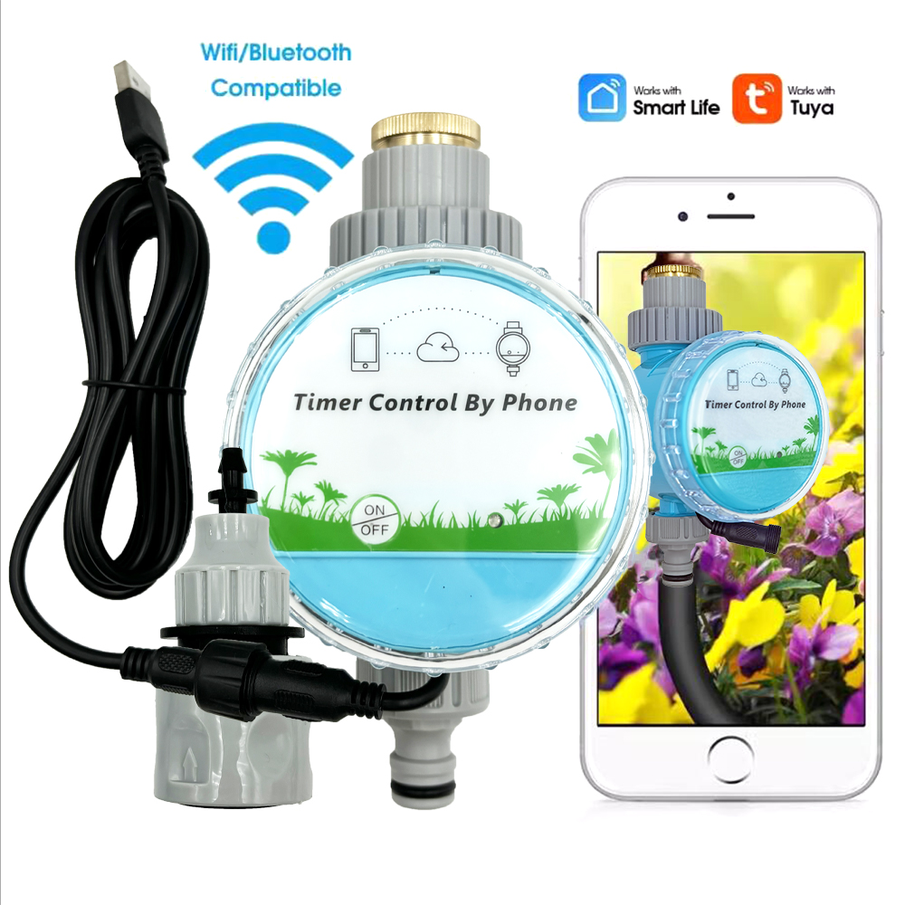 Smart Home Demo Kit - WiFi ไร้สายสวนจับเวลาน้ําสมาร์ทโฟนรีโมทคอนโทรลเรือนกระจกบ้านกลางแจ้งชลประทานอัตโนมัติชุดเกตเวย์ในตัว