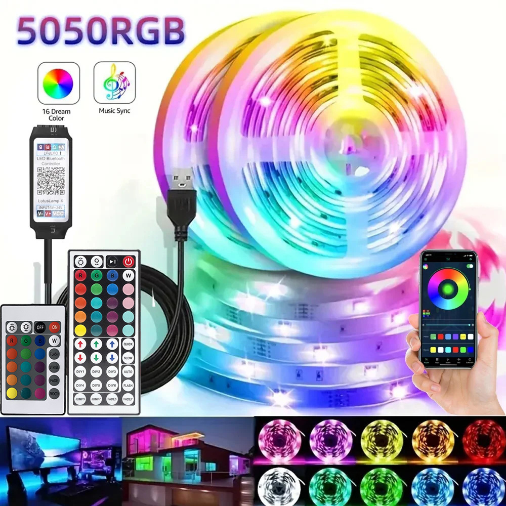 Smart Home App - ไฟ LED RGB อัจฉริยะสำหรับเล่นเกม แถบไฟ USB