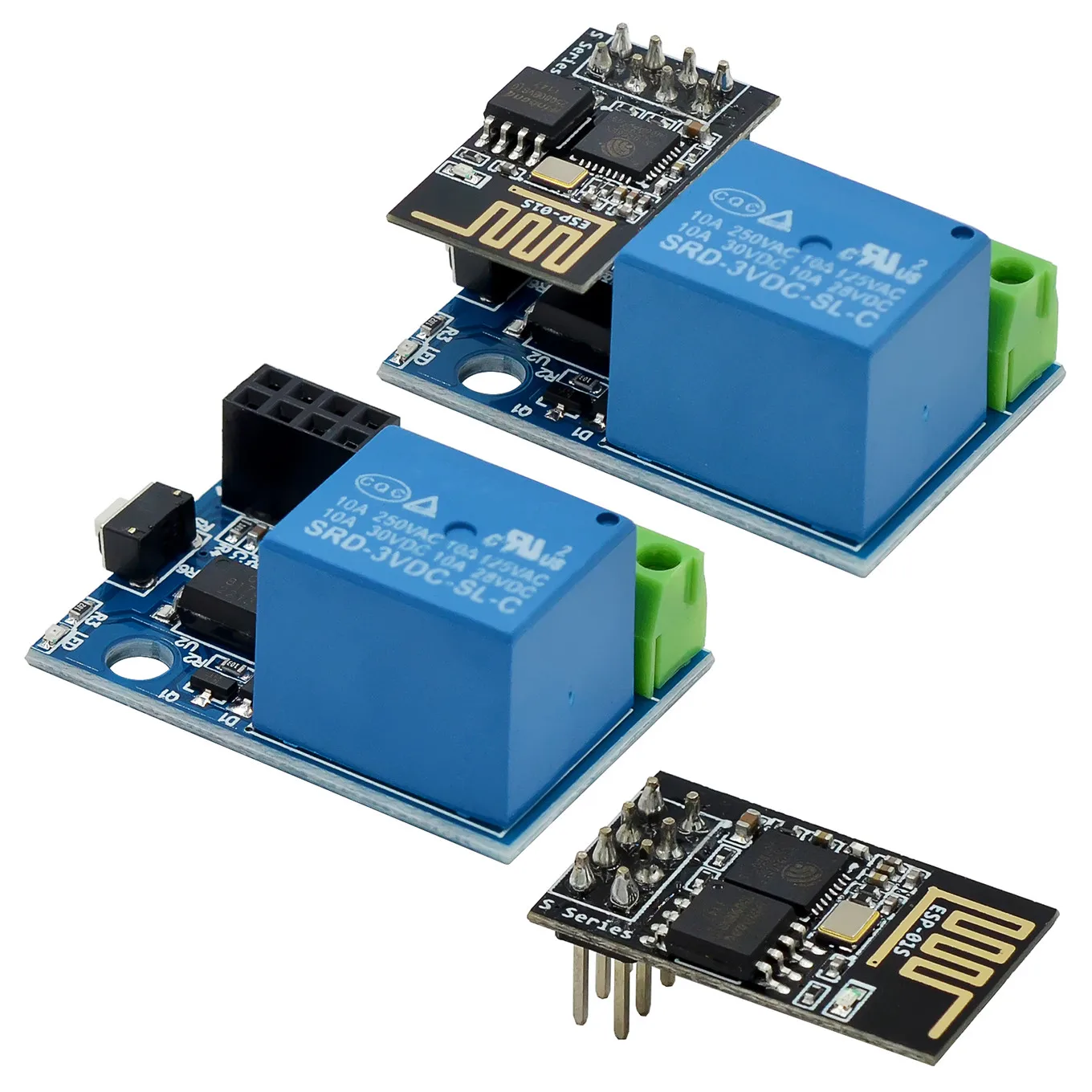 Smart Home Arduino Uno - โมดูลรีเลย์ WiFi ESP-01S 5V 10A สวิตช์บ้านอัจฉริยะ