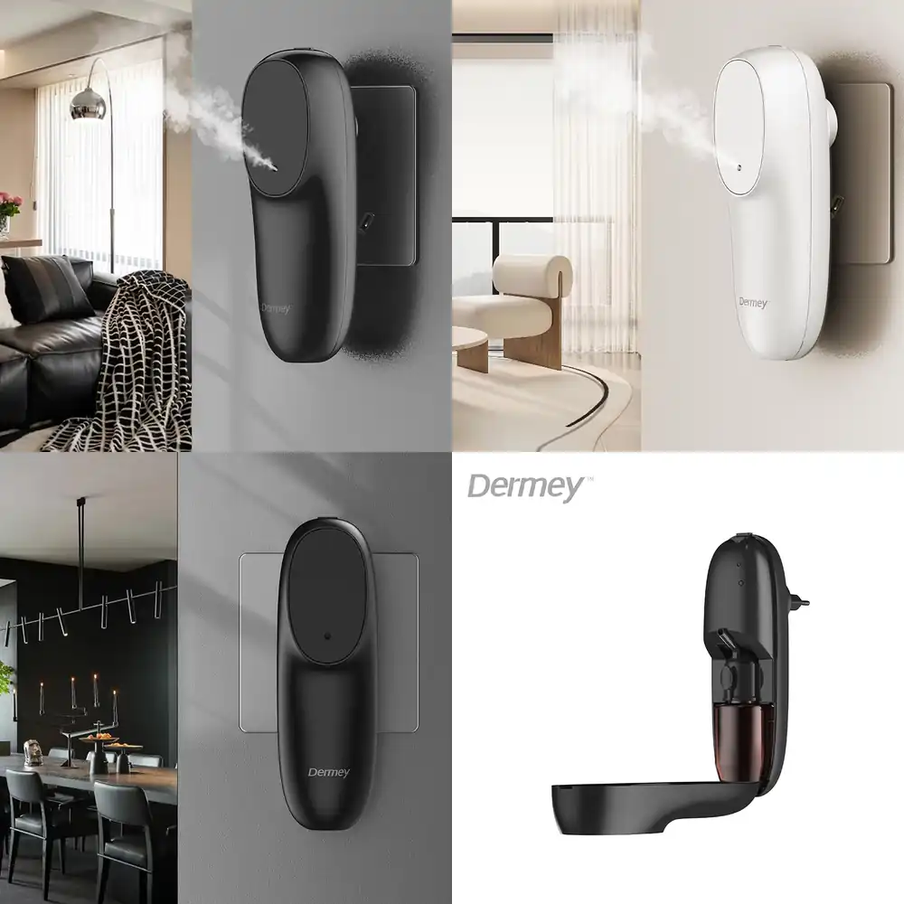 Smart Home App - เครื่องกระจายกลิ่นไฟฟ้าพร้อมบลูทูธ ควบคุมผ่านแอปสมาร์ทโฟน รับประกัน 1 ปี สำหรับใช้ในบ้าน