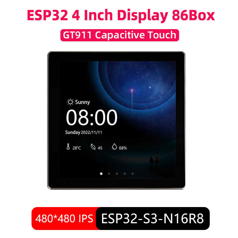 Smart Home Arduino - ESP32 บอร์ดพัฒนา 4 นิ้ว IPS Touch