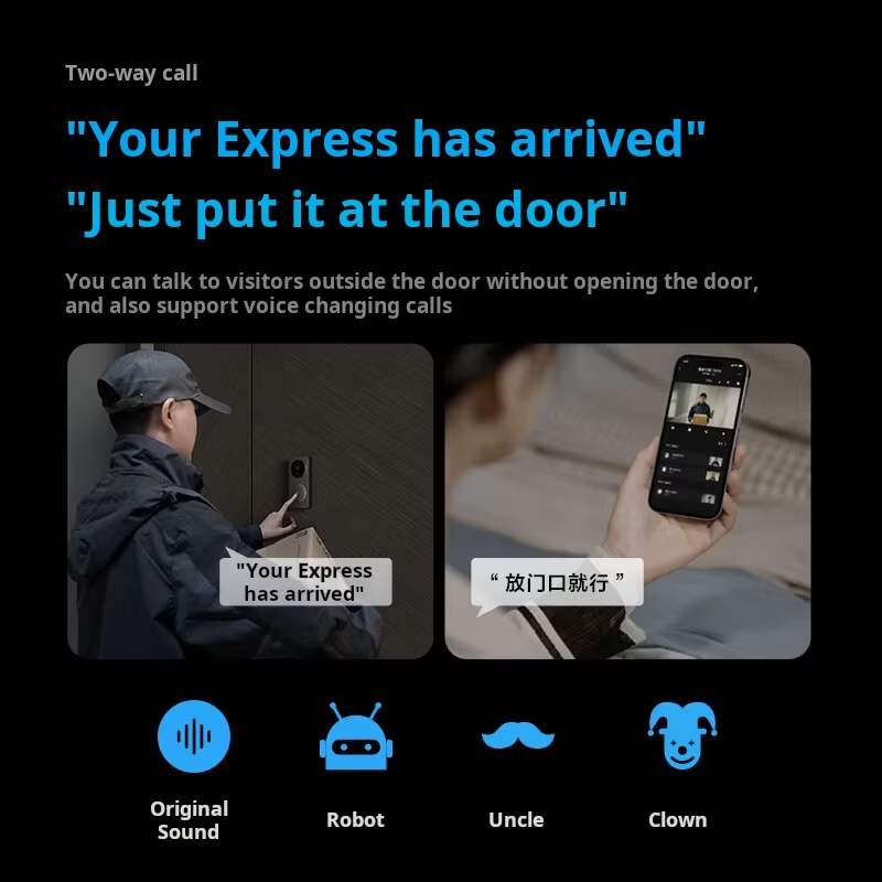 Smart Home Video Doorbell App - กริ่งประตูอัจฉริยะ Aqara Smart Video Doorbell G4
