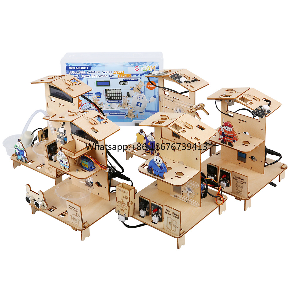 Smart Home Arduino Uno - ชุดอุปกรณ์บ้านอัจฉริยะ ACEBOTT STEM School Smart Home