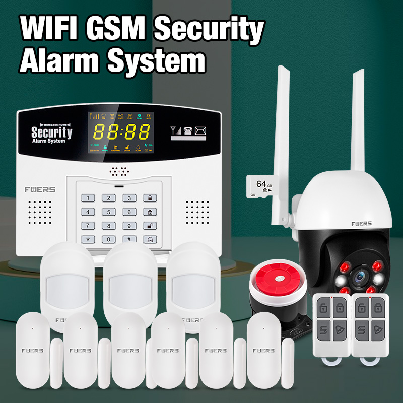 Smart Home Demo Kit - ชุดระบบเตือนภัยอัจฉริยะ Fuers Tuya ระบบเตือนภัยกันขโมยแบบ WIFI GSM