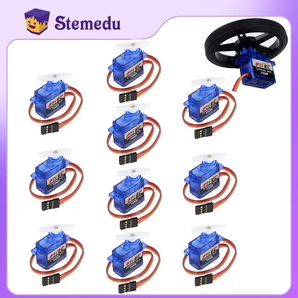 Smart Home Micro Bit - Feetech FS90R Mini RC Servo 360