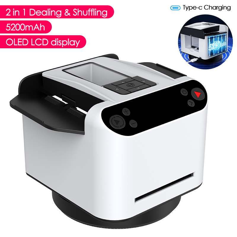 Smart Home Gadgets - เครื่องสับการ์ดอัตโนมัติ 2-in-1 แบบชาร์จได้ขนาด 5200mAh Smart 360