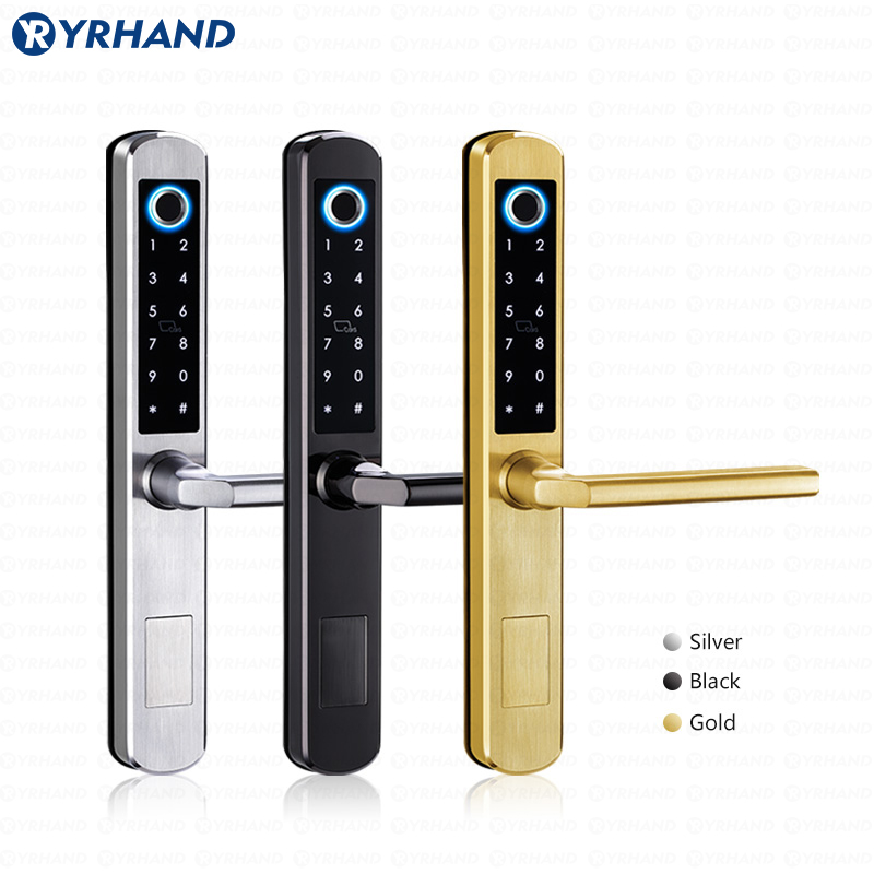 IP66 ทองสแตนเลสกระจกบานเลื่อนส - Smart Home Technology บทวิจารณ์และราคา