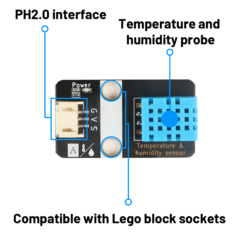 เซ็นเซอร์วัดอุณหภูมิและความชื้ - Smart Home Micro Bit บทวิจารณ์และราคา