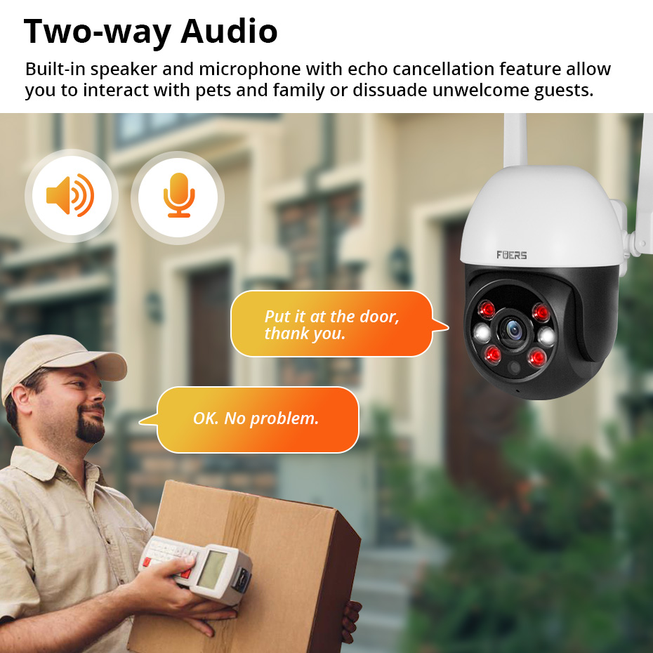 กล้องวงจรปิด Fuers 8MP 4K IP ส - Smart Home Imou บทวิจารณ์และราคา