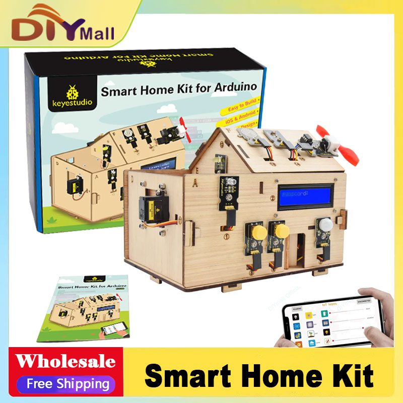 ชุดอุปกรณ์บ้านอัจฉริยะ Keyestu - Smart Home Arduino บทวิจารณ์และราคา