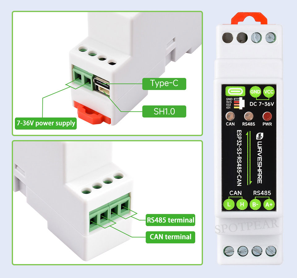ESP32-S3 บอร์ดควบคุมอุตสาหกรรม - Smart Home Arduino บทวิจารณ์และราคา