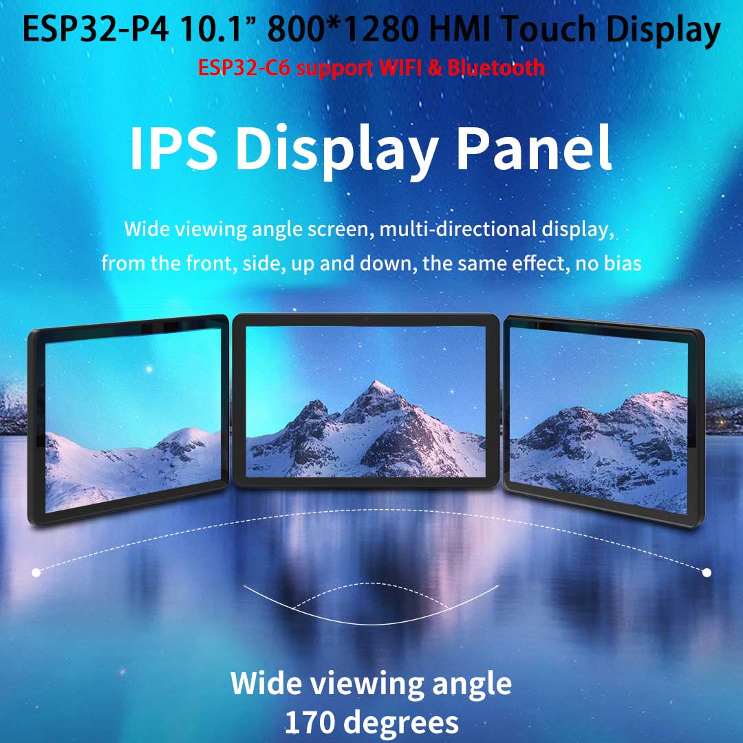 ESP32-P4 10.1 นิ้ว 800*1280 IP - Smart Home Arduino บทวิจารณ์และราคา