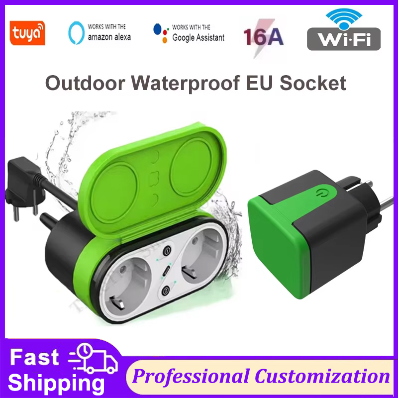 ปลั๊กไฟอัจฉริยะ Tuya EU 16A Wi - Smart Home Technology บทวิจารณ์และราคา