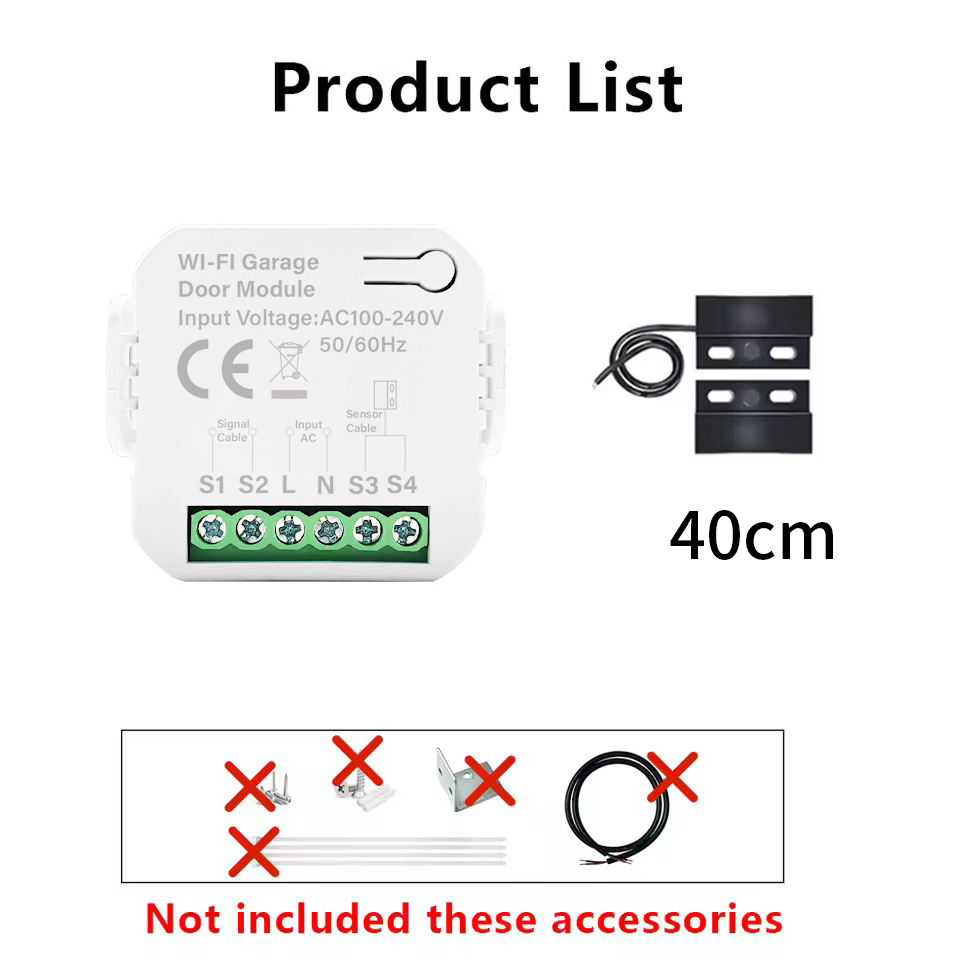 สวิตช์ประตูโรงรถอัจฉริยะ Tuya  - Smart Garage Door Opener บทวิจารณ์และราคา
