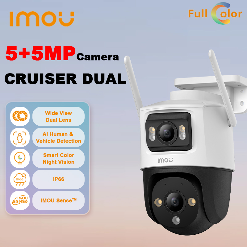 IMOU Cruiser Dual 10MP IP66 คว - Smart Home Imou บทวิจารณ์และราคา