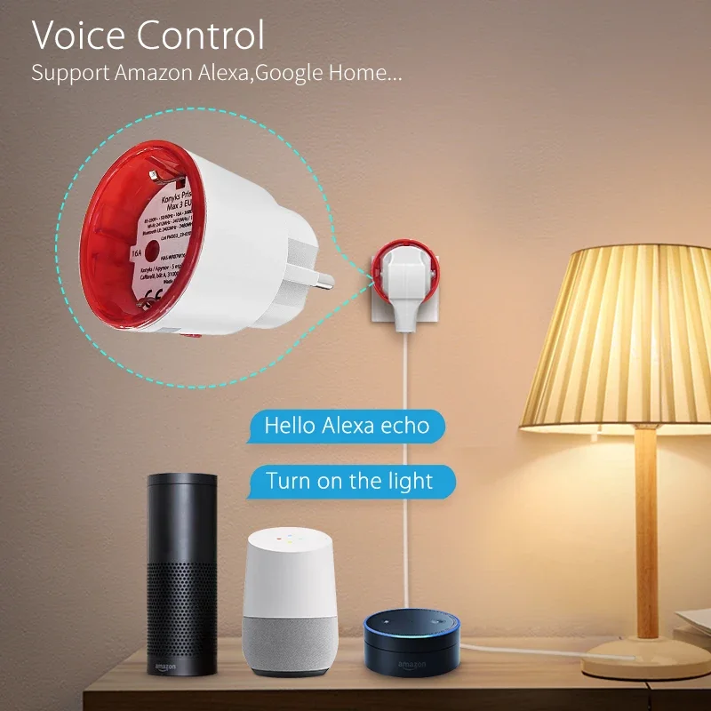 ปลั๊กไฟอัจฉริยะ Tuya WiFi แบบ  - Smart Home Technology บทวิจารณ์และราคา