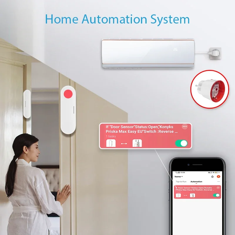 ปลั๊กไฟอัจฉริยะ Tuya WiFi แบบ  - Smart Home Technology บทวิจารณ์และราคา
