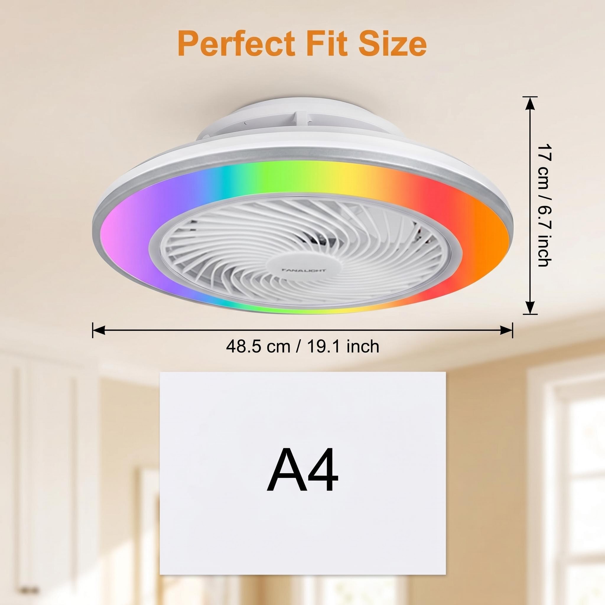 พัดลมเพดานควบคุมด้วยรีโมทอัจฉร - Smart Home Ventilation System บทวิจารณ์และราคา