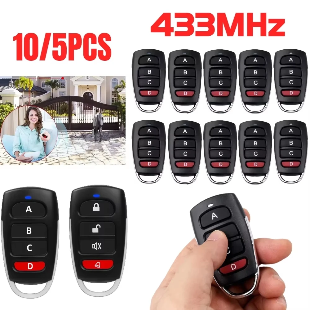 รีโมทคอนโทรลแบบกดปุ่มโลหะ 4 ปุ - Smart Garage Door Opener บทวิจารณ์และราคา