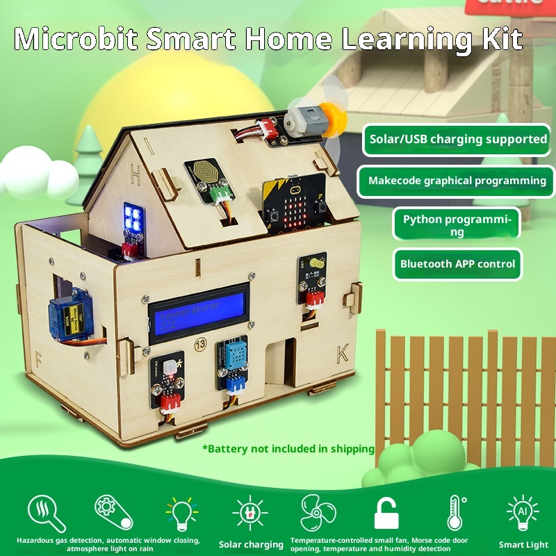 ชุดเรียนรู้บ้านอัจฉริยะไมโครบิ - Smart Home Micro Bit บทวิจารณ์และราคา