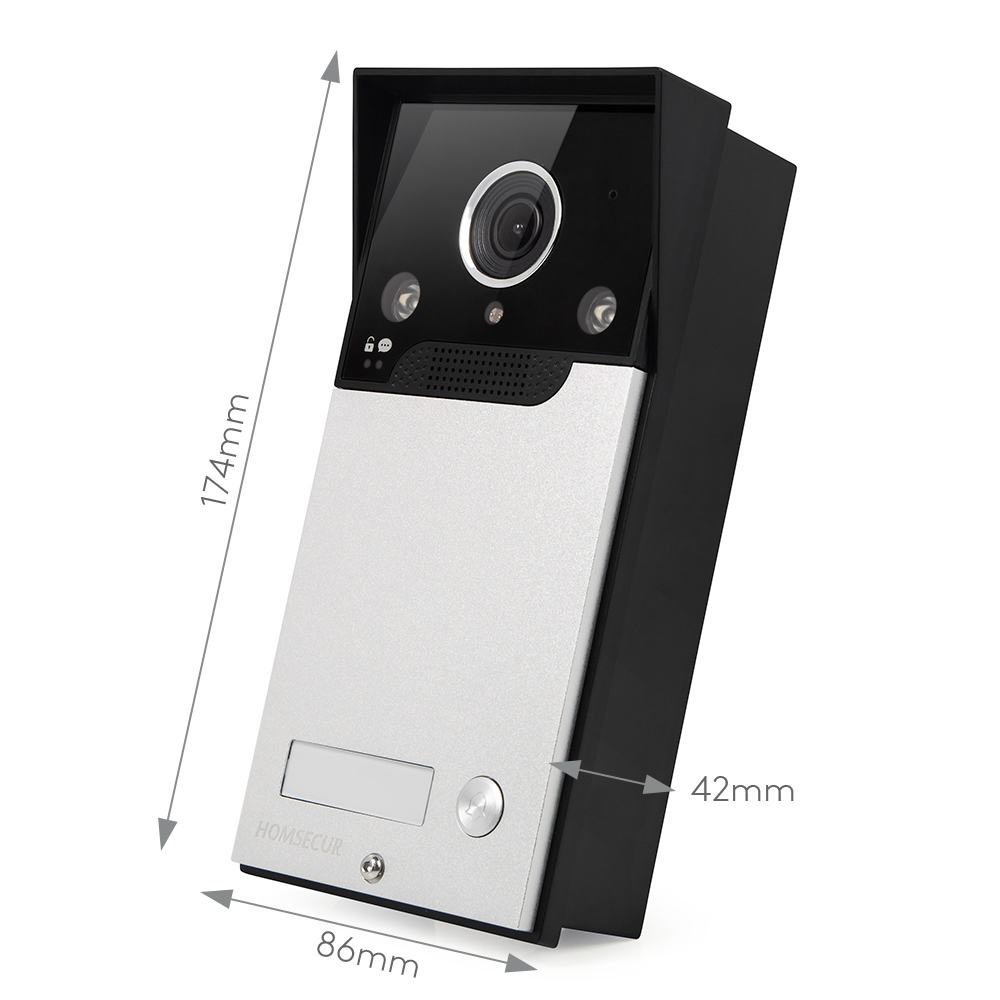 ชุดอุปกรณ์อินเตอร์คอมวิดีโอประ - Smart Home Video Doorbell App บทวิจารณ์และราคา