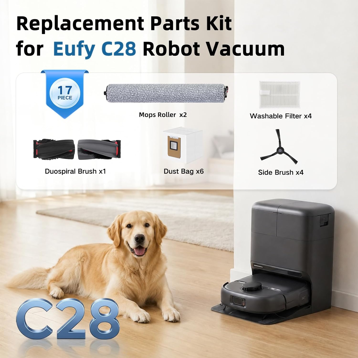 อะไหล่สำหรับเครื่องดูดฝุ่นหุ่น - Robot Vacuum บทวิจารณ์และราคา