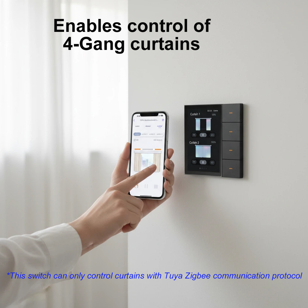แผงควบคุมอัจฉริยะ F3-pro Tuya  - Smart Home Technology บทวิจารณ์และราคา