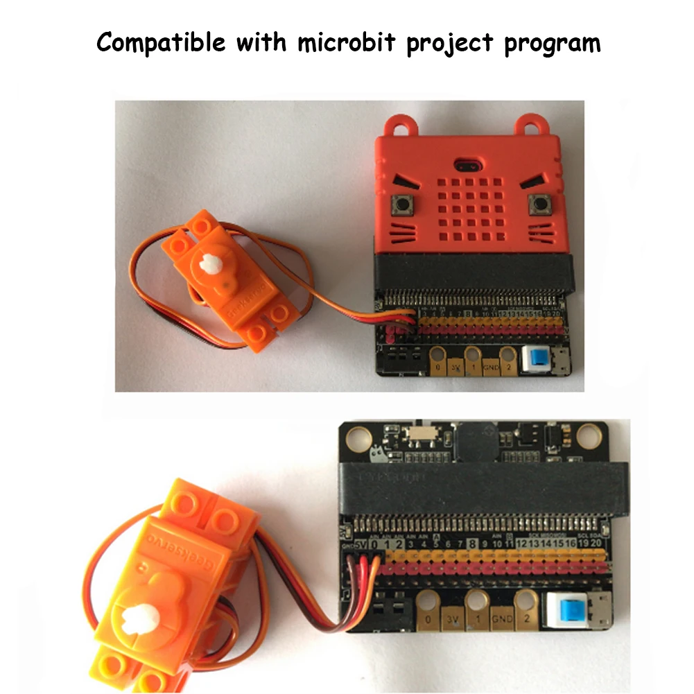 4PCS Geekservo 360 องศาหมุนต่อ - Smart Home Micro Bit บทวิจารณ์และราคา