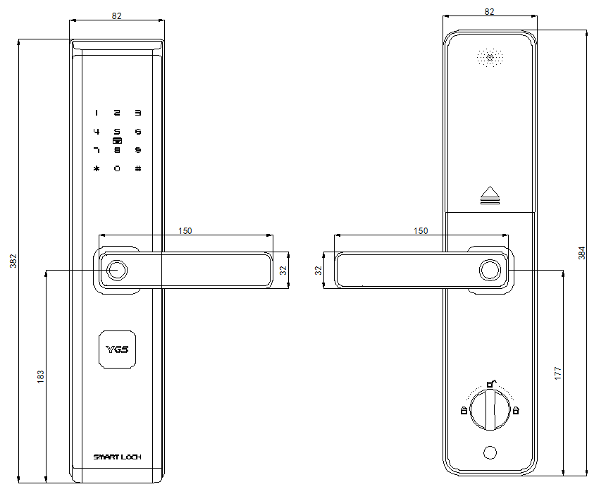 ระบบล็อคประตูอัจฉริยะแบบดิจิทั - Smart Door Lock บทวิจารณ์และราคา