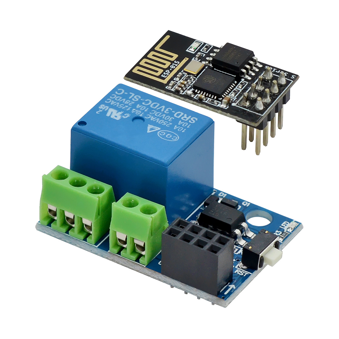 โมดูลรีเลย์ WiFi ESP-01S 5V 10 - Smart Home Arduino Uno บทวิจารณ์และราคา