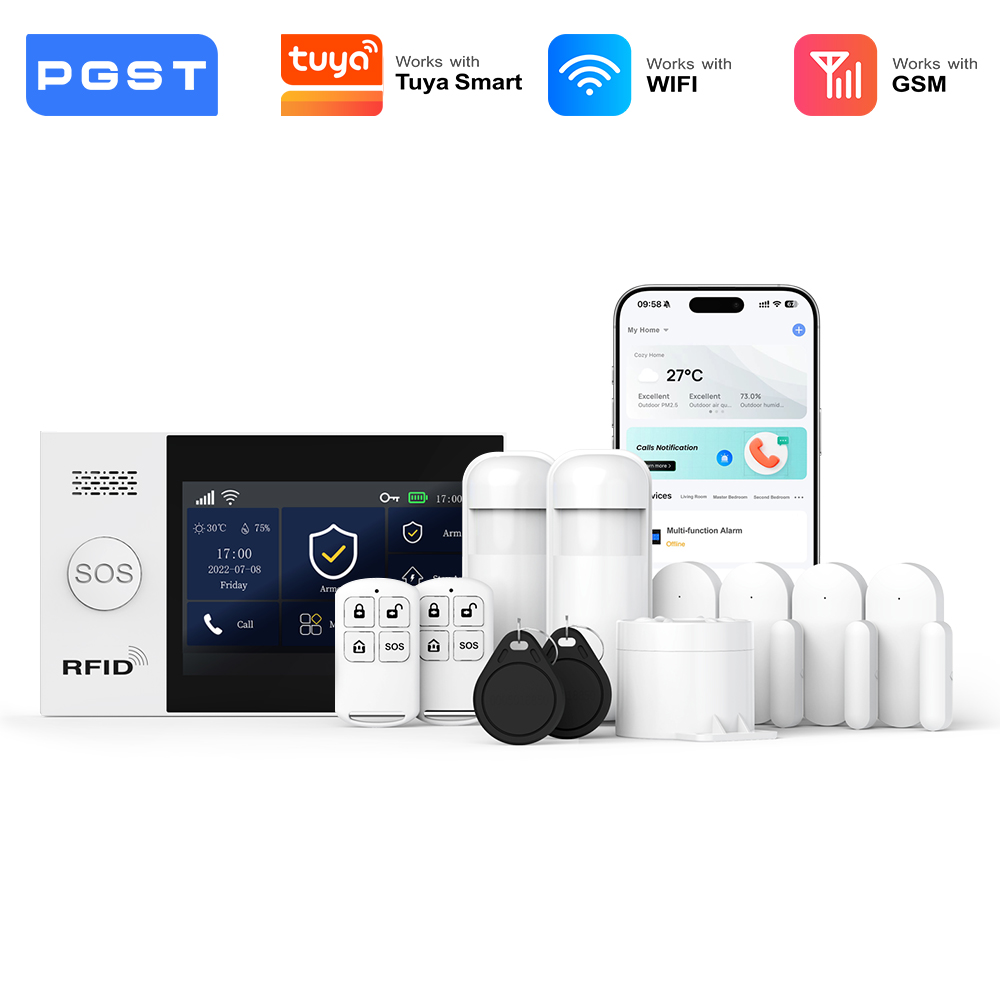 PGST 2G GSM ชุดระบบเตือนภัยอิน - Smart Home Demo Kit บทวิจารณ์และราคา