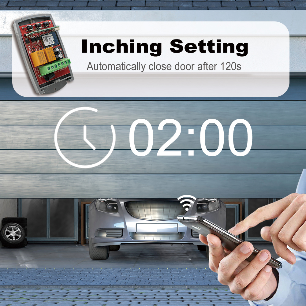 SMG8112 Tuya ตัวรับสัญญาณประตู - Smart Garage Door Opener บทวิจารณ์และราคา