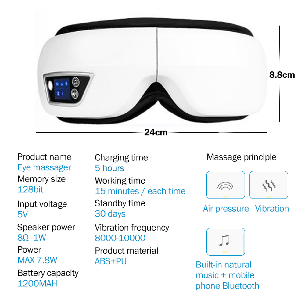 เครื่องนวดตาแบบพกพาอัจฉริยะ พร - Smart Home Gadgets บทวิจารณ์และราคา
