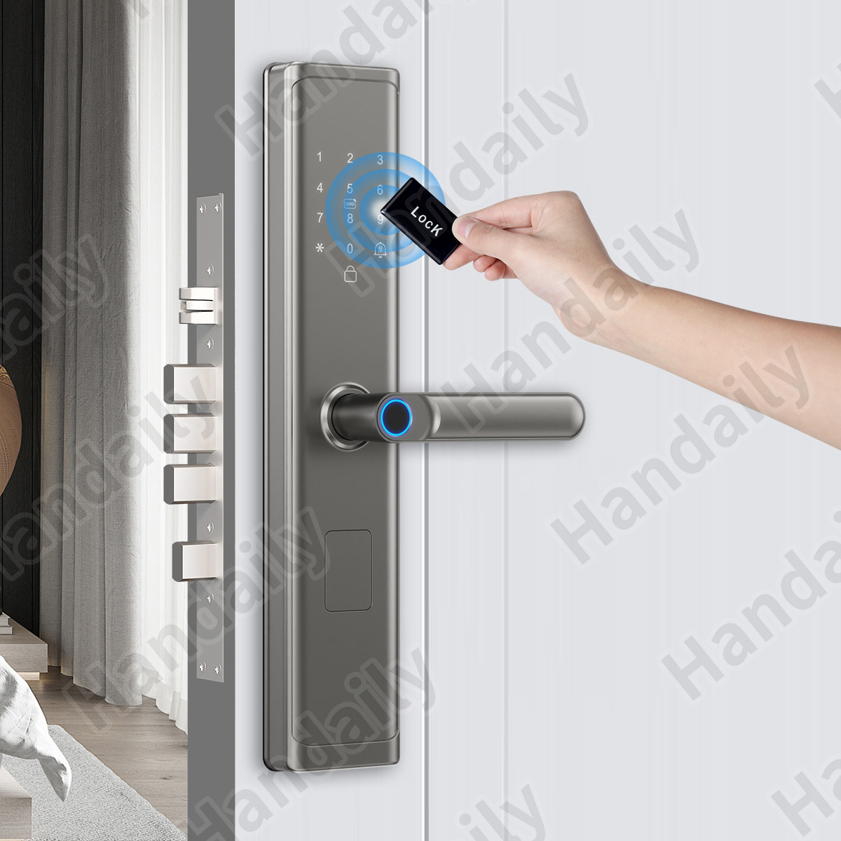 กุญแจล็อคดิจิตอลอัจฉริยะแบบไร้ - Smart Door Lock บทวิจารณ์และราคา