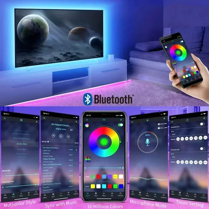 ไฟ LED RGB อัจฉริยะสำหรับเล่นเ - Smart Home App บทวิจารณ์และราคา