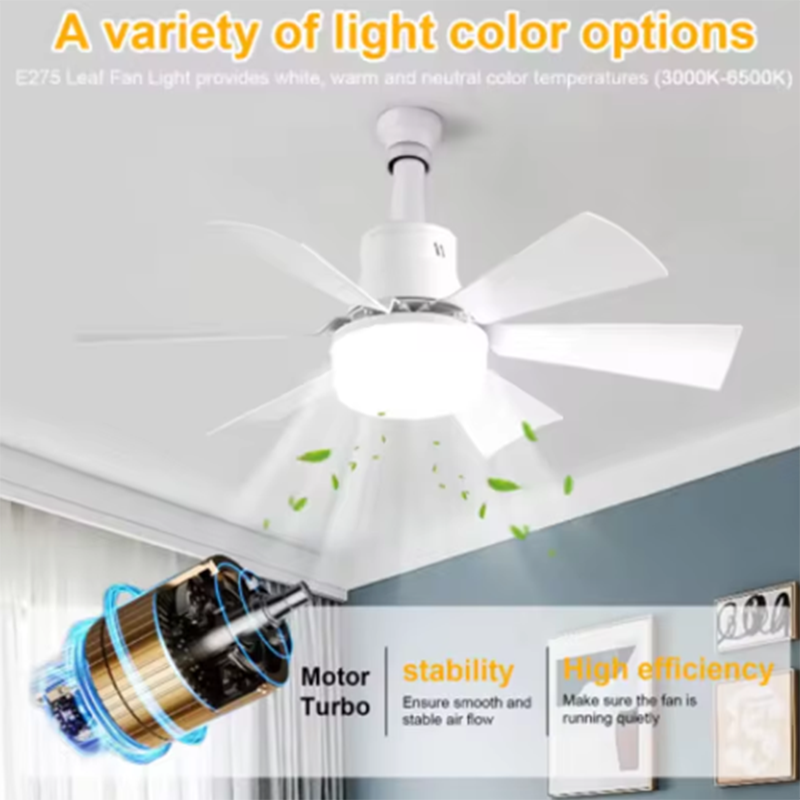 40W E27 LED ไฟพัดลมเพดานหรี่แส - Smart Home Ventilation System บทวิจารณ์และราคา
