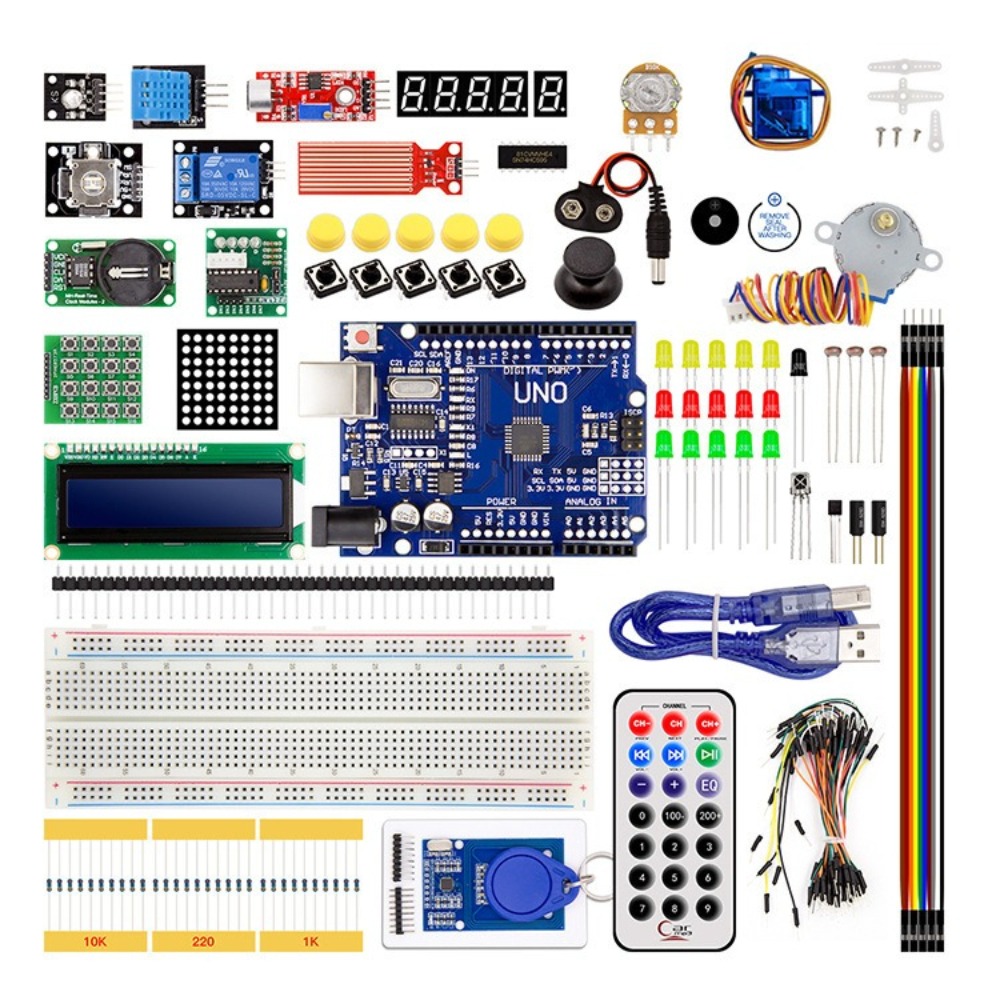 ชุดเริ่มต้นอาร์ดูโน่ UNO R3 พร - Smart Home Arduino Uno บทวิจารณ์และราคา