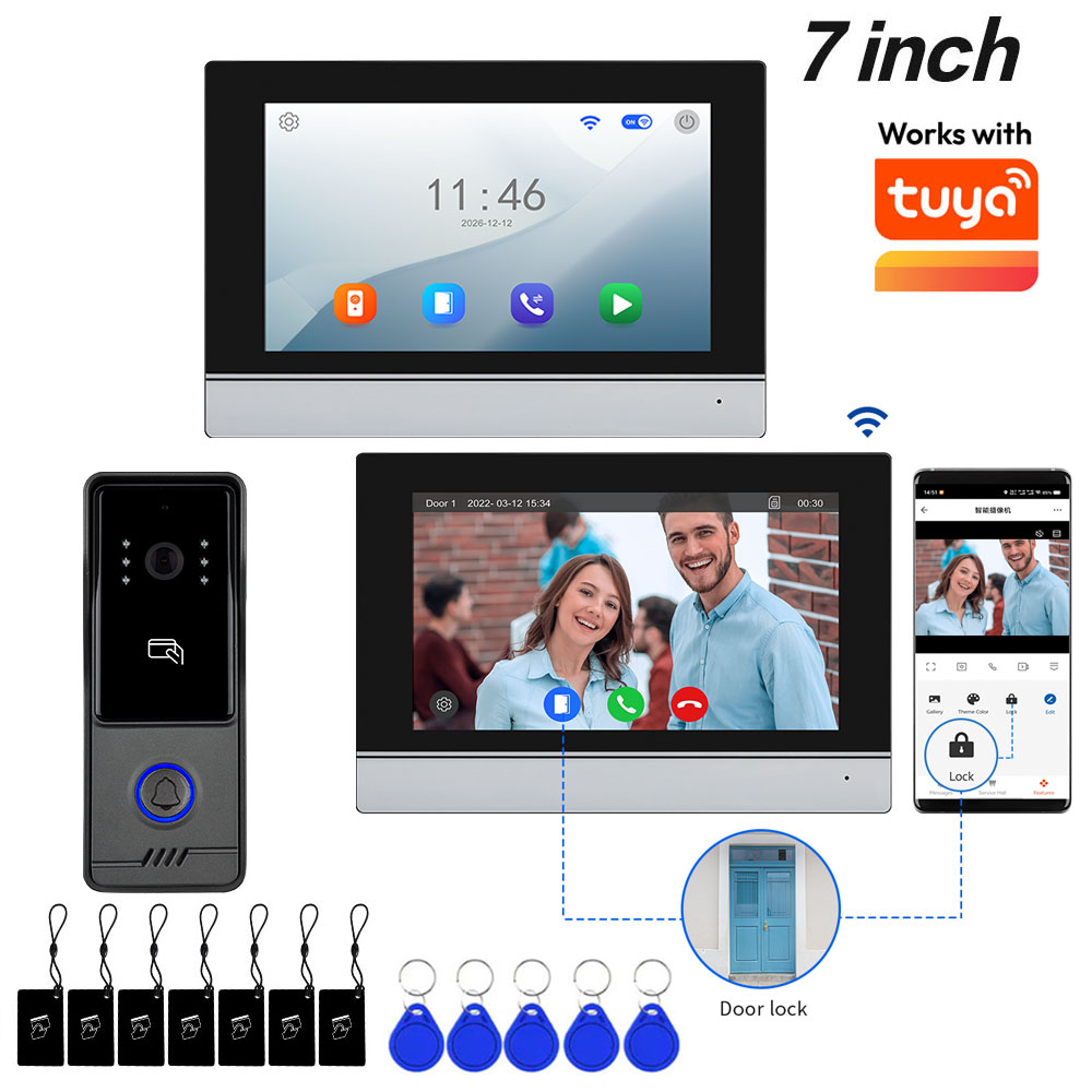 แอป Tuya สมาร์ท Wifi 4 สาย วิด - Smart Home Video Doorbell App บทวิจารณ์และราคา
