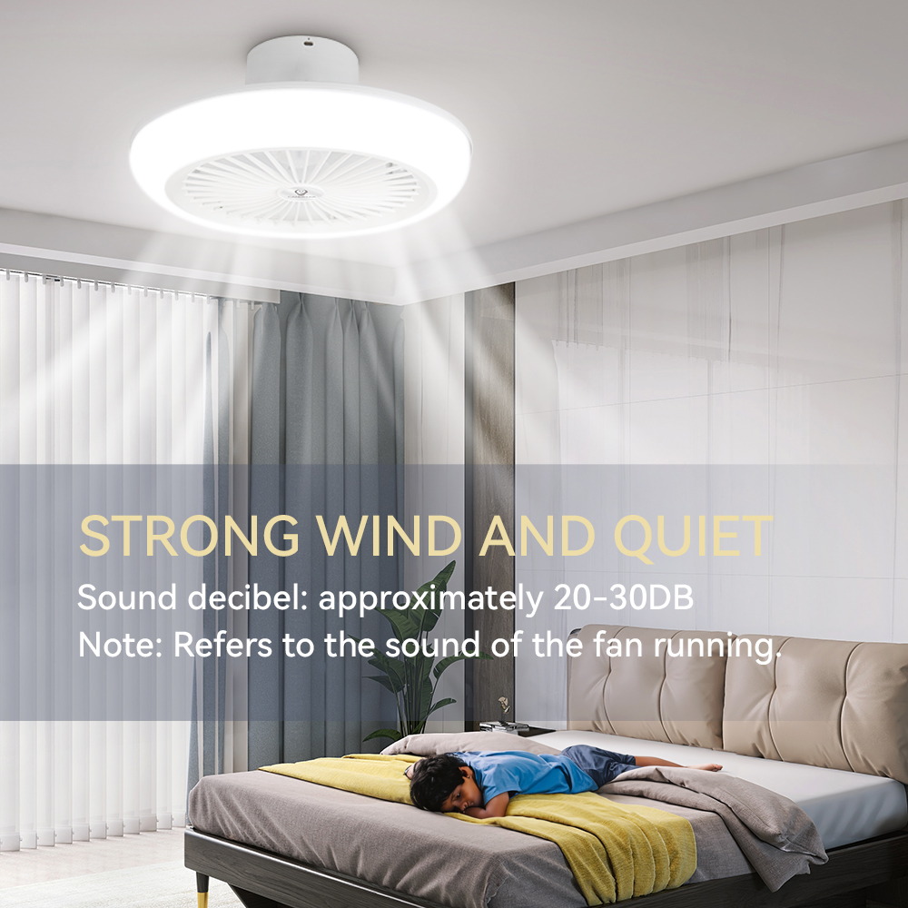 72W เพดานพัดลมเพดาน 85-265V เพ - Smart Home Ventilation System บทวิจารณ์และราคา