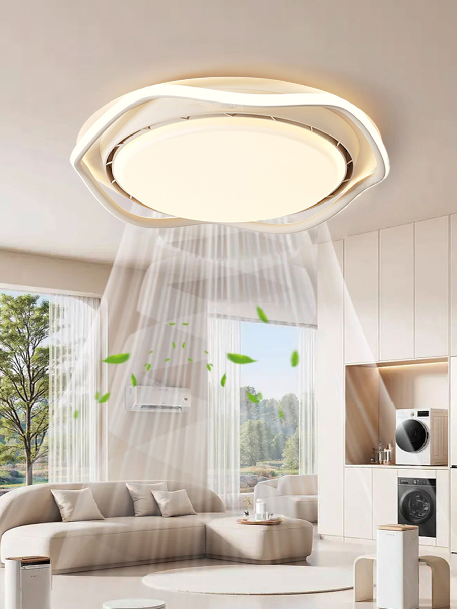 พัดลมเพดาน LED อัจฉริยะแบบเงีย - Smart Home Ventilation System บทวิจารณ์และราคา