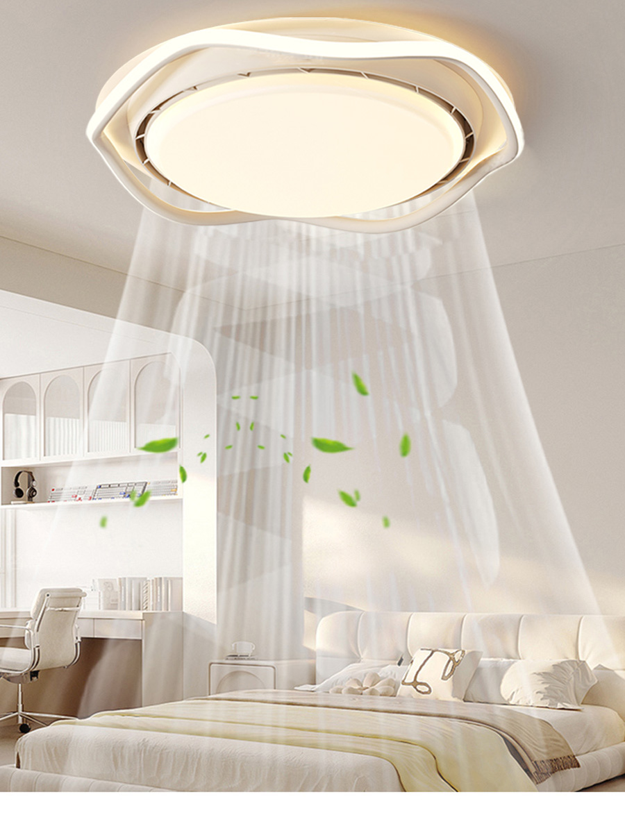 พัดลมเพดาน LED อัจฉริยะแบบเงีย - Smart Home Ventilation System บทวิจารณ์และราคา