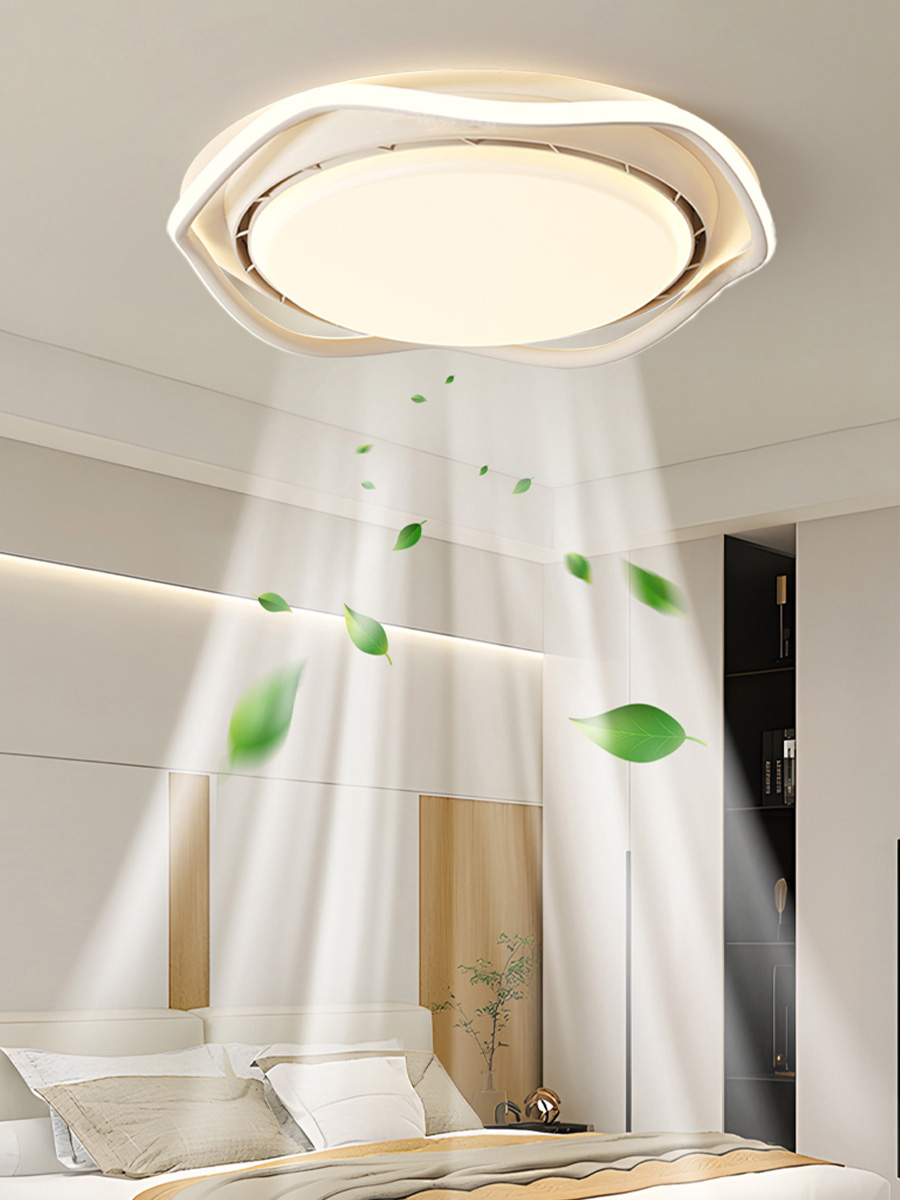 พัดลมเพดาน LED อัจฉริยะแบบเงีย - Smart Home Ventilation System บทวิจารณ์และราคา