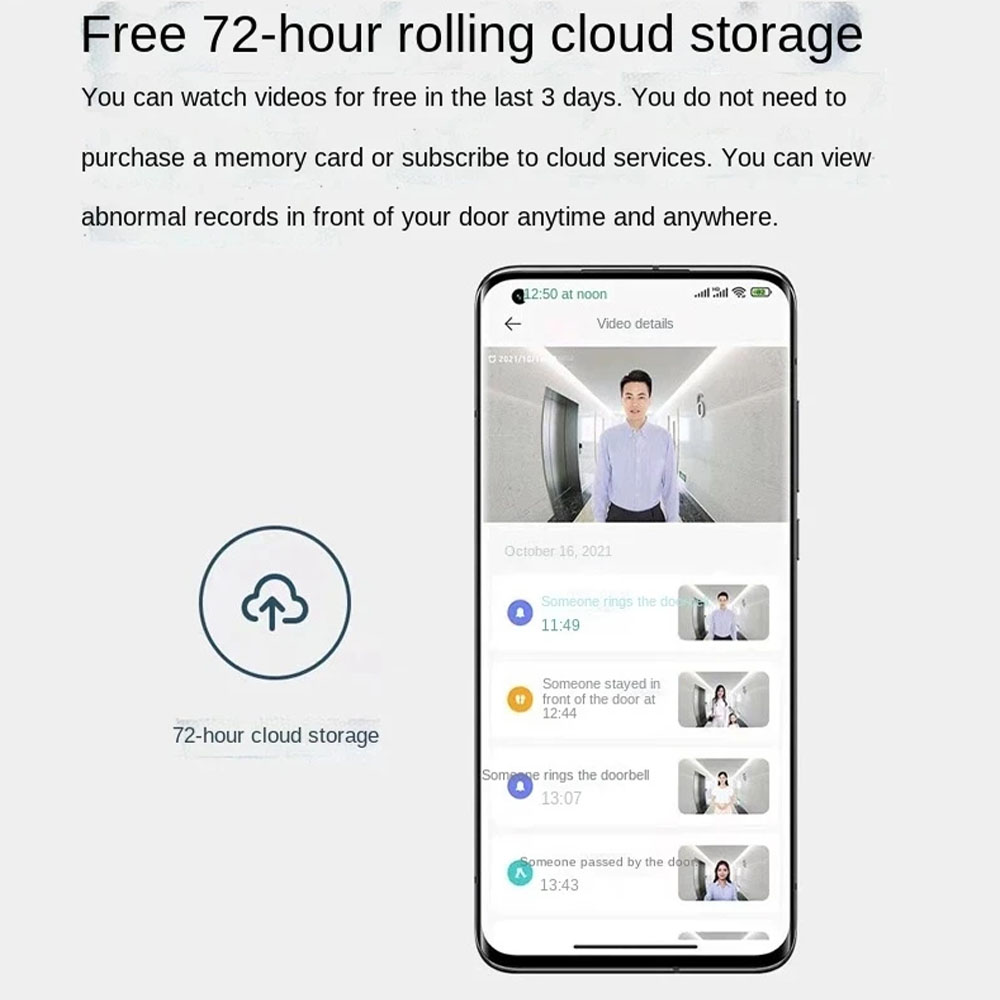 ออดประตูอัจฉริยะ Xiaomi รุ่น3  - Smart Home Video Doorbell App บทวิจารณ์และราคา