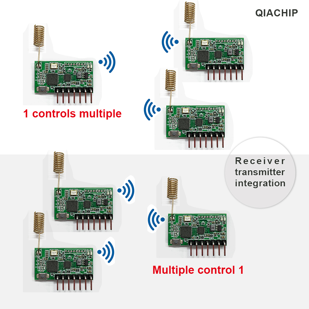 QACHIP RF รับและส่งแบบบูรณาการ - Smart Home Arduino Uno บทวิจารณ์และราคา