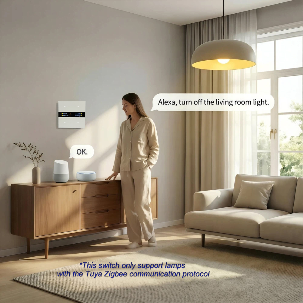 แผงสวิตช์อัจฉริยะ M8 Pro Zigbe - Smart Home Solution บทวิจารณ์และราคา