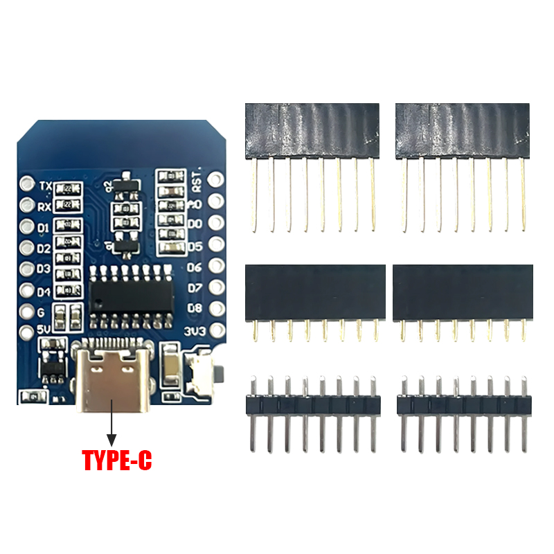 โมดูล XCW WeMos D1 Mini TYPE-C - Smart Home Arduino บทวิจารณ์และราคา