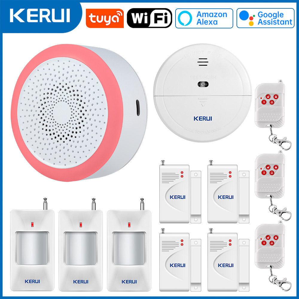 KERUI Tuya Smart Home ALARM HU - Smart Home Demo Kit บทวิจารณ์และราคา